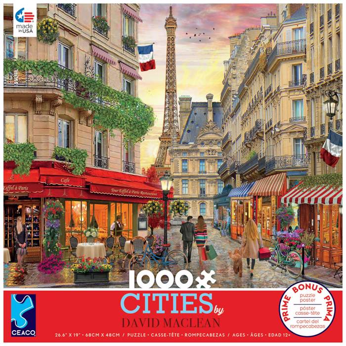 1000 Cities Paris David Maclean Puzzle